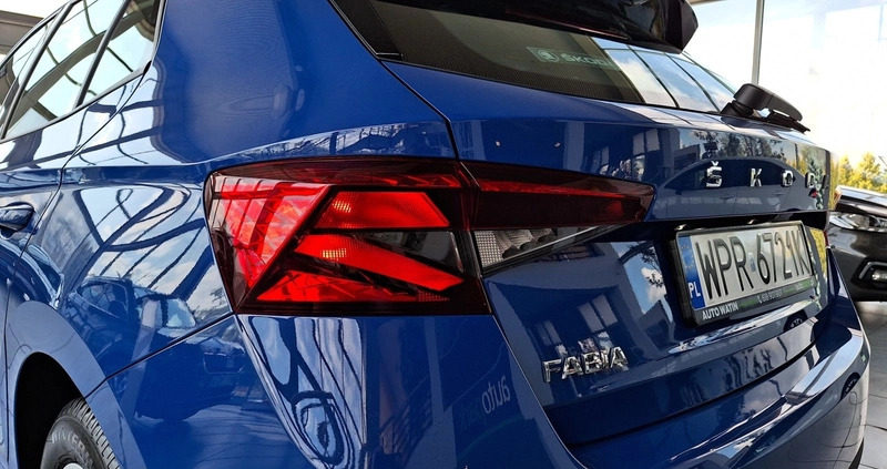 Skoda Fabia cena 66900 przebieg: 47213, rok produkcji 2022 z Węgrów małe 781